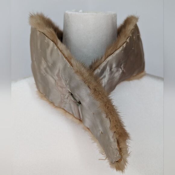 Vintage Faux Fur Collar Scarf - Picture 8 of 9